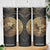 Personalized Knotwork Fenrir Wolf Skinny Tumbler with Golden Metallic Style TS04 Print Your Wear