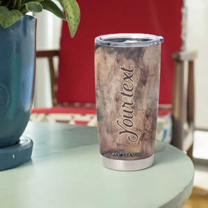 Personalized Koala Sitting in Tree Tumbler Cup with Nature Scene TS04 Print Your Wear