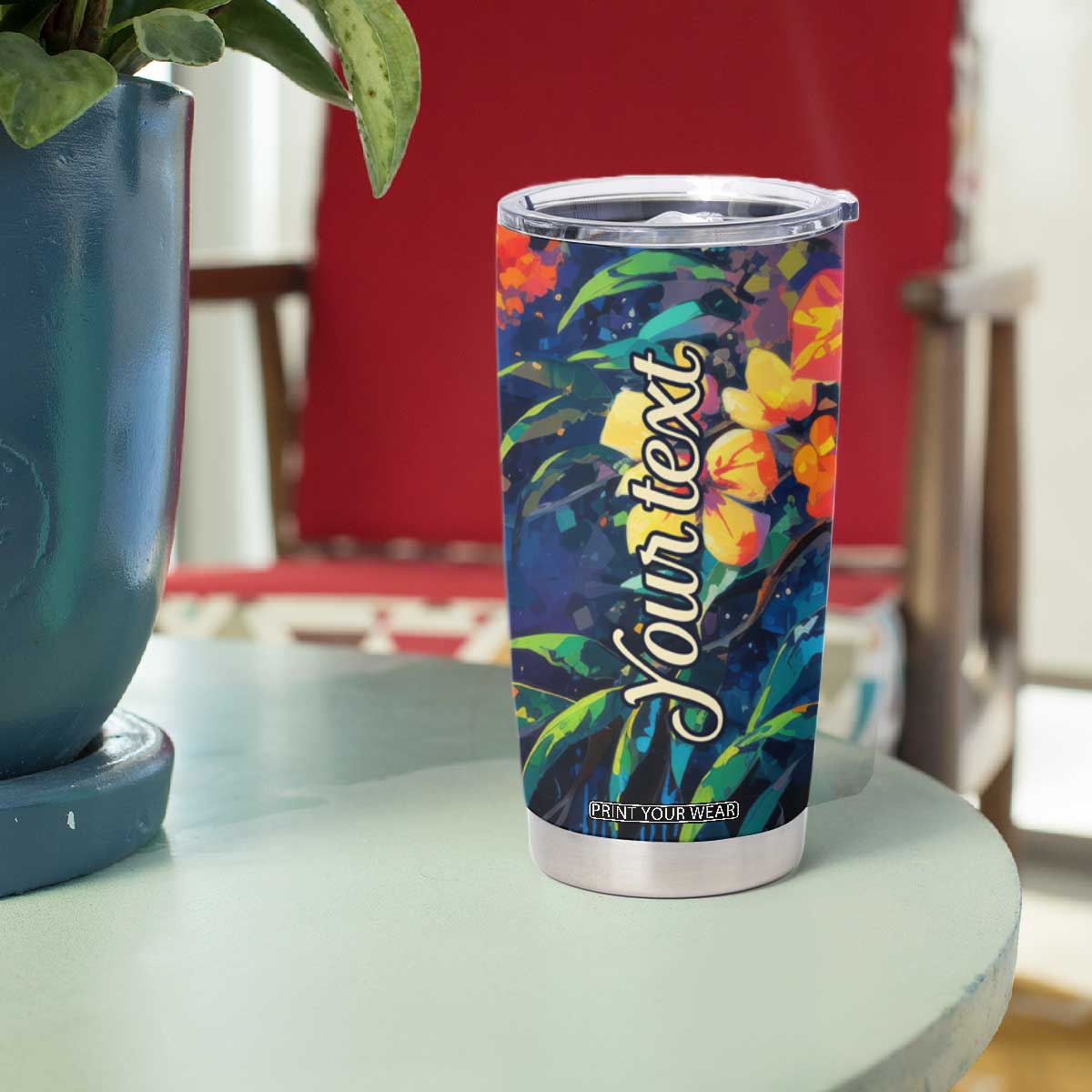 Personalized Lovely Koala Tumbler Cup with Cute Animal Theme TS04 Print Your Wear