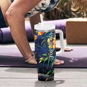 Personalized Lovely Koala Tumbler With Handle with Cute Animal Theme TS04 Print Your Wear