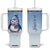 Personalized Lovely Penguin Tumbler With Handle with Adorable Design TS04 One Size: 40 oz Multicolor Print Your Wear