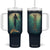 Personalized Mermaid Tumbler With Handle with Vintage Artistic Theme TS04 One Size: 40 oz Multicolor Print Your Wear