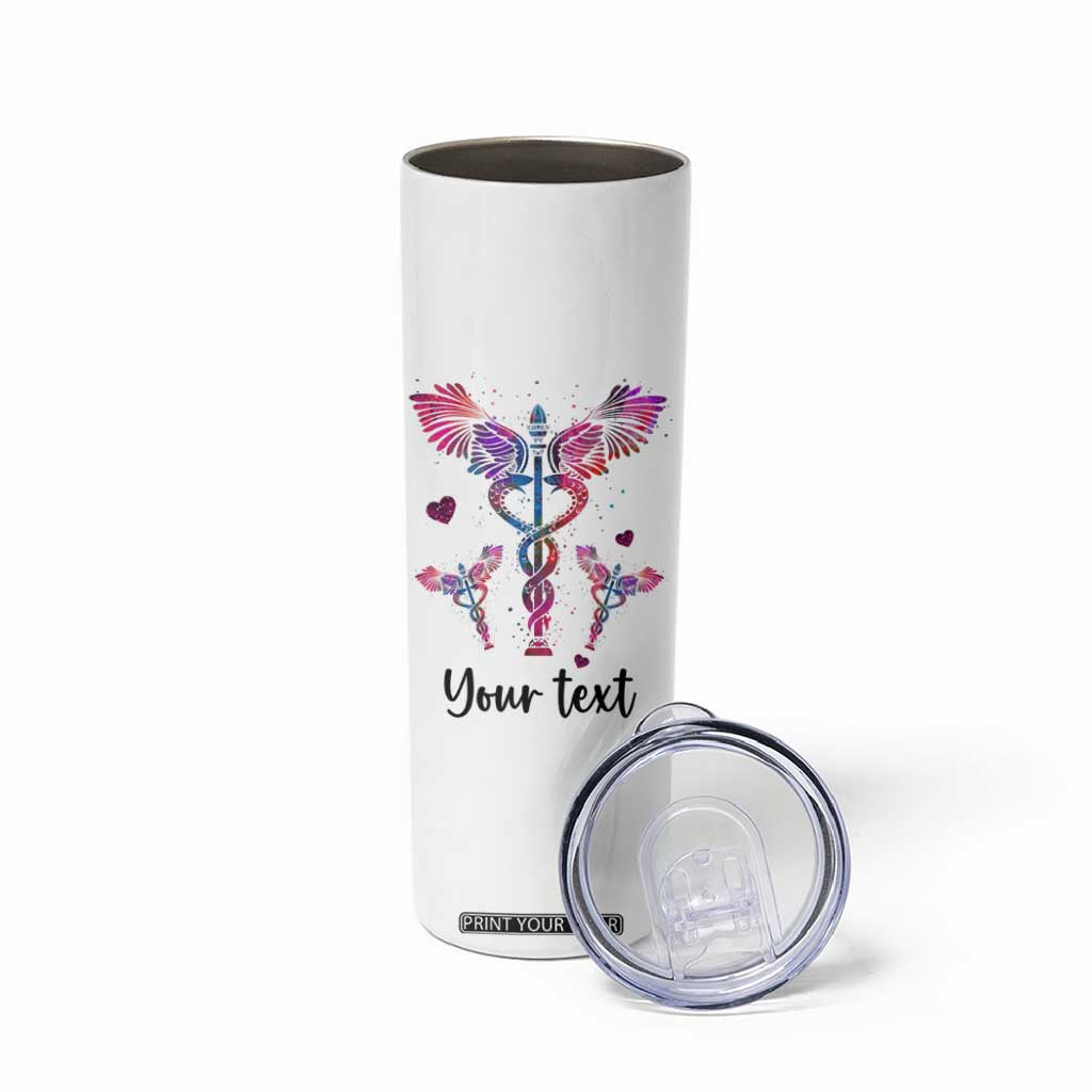 Personalized Nurse Skinny Tumbler Quote Because Badass Life Saver Is Not An Official Job Title TS04 Print Your Wear