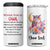 Personalized Owl 4 in 1 Can Cooler Tumbler with Wisdom From An Owl Quote TS04 One Size: 16 oz Multicolor Print Your Wear
