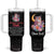 Personalized Owl Tumbler With Handle with Wisdom From An Owl Message TS04 One Size: 40 oz Multicolor Print Your Wear