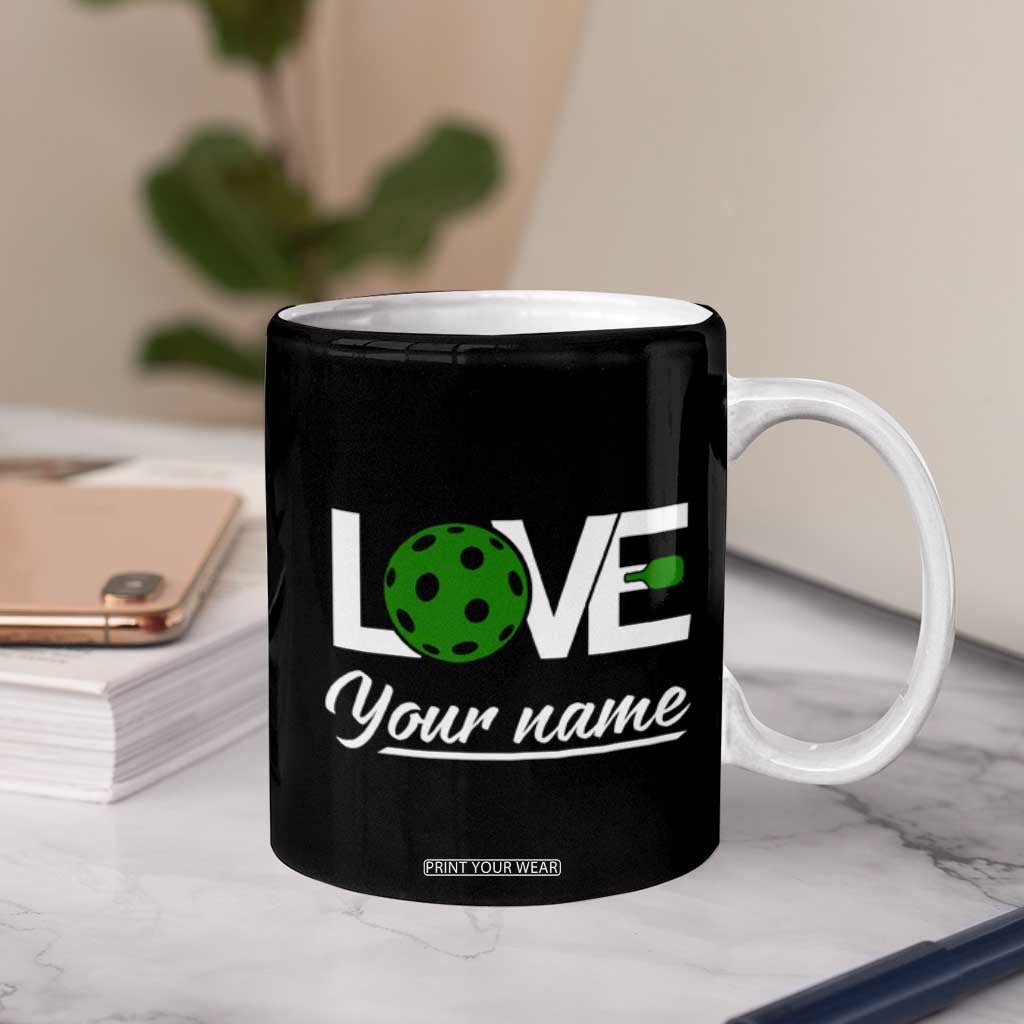 Personalized Pickleball Player Coffee Mug Custom Name It's A Good Day To Play Pickleball TB09 Print Your Wear