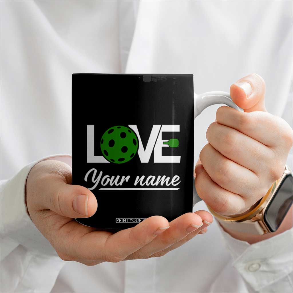 Personalized Pickleball Player Coffee Mug Custom Name It's A Good Day To Play Pickleball TB09 Print Your Wear