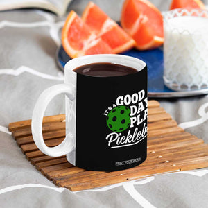 Personalized Pickleball Player Coffee Mug Custom Name It's A Good Day To Play Pickleball TB09 Print Your Wear