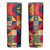 Personalized Quilting Fabric Pattern Skinny Tumbler with Sewing Theme Design TS04 Multicolor Print Your Wear
