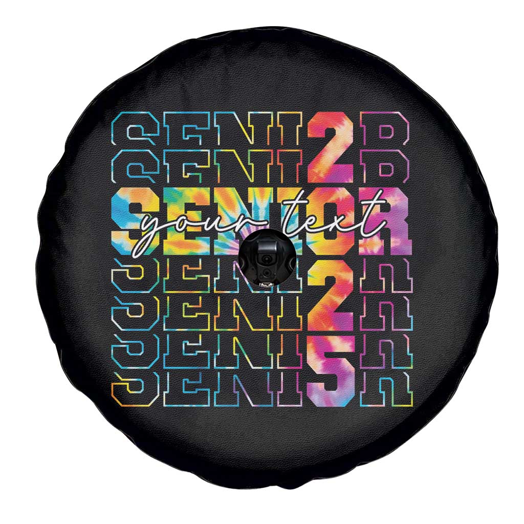 Personalized Senior 2025 Spare Tire Cover Custom Text Class Of 2025 Graduation TS11 Print Your Wear