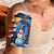 Personalized Snowman 4 in 1 Can Cooler Tumbler with Starry Night Inspired Background TS04 Print Your Wear