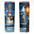 Personalized Snowman Skinny Tumbler with Stained Glass Style Design TS04 Multicolor Print Your Wear