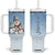 Personalized Snowmen Tumbler With Handle with Festive Holiday Theme TS04 One Size: 40 oz Multicolor Print Your Wear