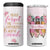 Personalized Teacher 4 in 1 Can Cooler Tumbler Message Never Forget The Difference You Have Made Design TS04 One Size: 16 oz Multicolor Print Your Wear