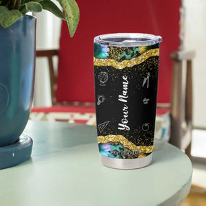 Personalized Teacher Quote Tumbler Cup It Takes A Lot Of Sparkle To Teach Little Minds TS04 Print Your Wear