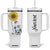 Personalized Turtle Tumbler With Handle with You Are My Sunshine Quote Design TS04 One Size: 40 oz Multicolor Print Your Wear