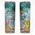 Personalized Turtle on the Beach Skinny Tumbler with Coastal Theme TS04 Multicolor Print Your Wear