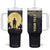 Personalized Veteran Silhouette Tumbler With Handle with Patriotic Theme Illustration TS04 One Size: 40 oz Multicolor Print Your Wear