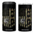 Personalized Vintage U.S. Army Dad 4 in 1 Can Cooler Tumbler Custom Name Tag Proud Military Family Member Soldier Graduation TS10 One Size: 16 oz Black Print Your Wear