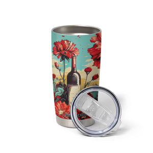 Personalized Vintage Wine Tumbler Cup with Classic Winery Style TS04 Print Your Wear