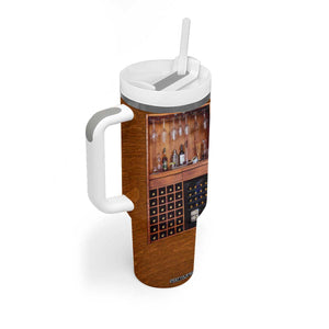 Personalized Wine Love Quote Tumbler With Handle with Romantic Wine Theme TS04 Print Your Wear