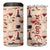 Personalized Wine Pattern 4 in 1 Can Cooler Tumbler with Elegant Decorative Design TS04 One Size: 16 oz Multicolor Print Your Wear