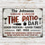 Personalized Metal Sign Grilling Patio Backyard CTM One Size 24x18 inch (60.96x45.72 cm) Custom - Printyourwear