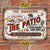 Personalized Patio Grilling Red Listen To The Good Music Metal Signs CTM One Size 24x18 inch (60.96x45.72 cm) Custom - Printyourwear