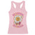 Pink Shirt Day Racerback Tank Top Be A Buddy Not A Bully Anti Bullying Funny Wordplay TS02 Light Pink Print Your Wear