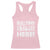 Pink Shirt Day Racerback Tank Top Bullying Stops Here Stand Up To Bullies TS02 Light Pink Print Your Wear