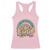 Pink Shirt Day Racerback Tank Top In A World Where You Can Be Anything Be Kind Rainbow Choose Kindness TS02 Light Pink Print Your Wear