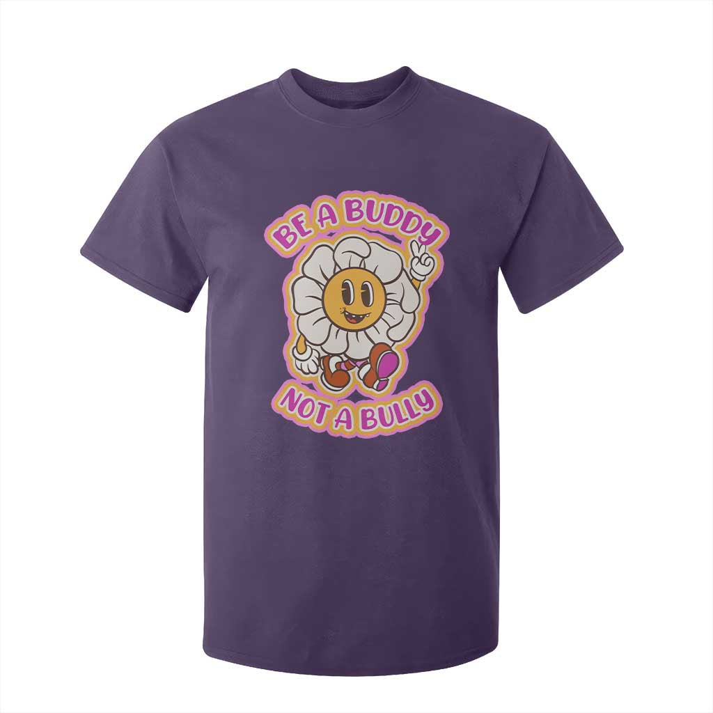 Pink Shirt Day T Shirt For Kid Be A Buddy Not A Bully Anti Bullying Funny Wordplay TS02 Purple Print Your Wear
