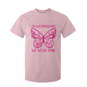 Pink Shirt Day T Shirt For Kid On Wednesdays We Wear Pink Anti Bullying Butterfly TS02 Light Pink Print Your Wear