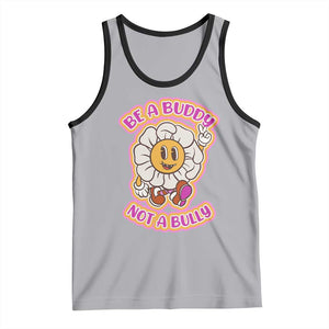 Pink Shirt Day Tank Top Be A Buddy Not A Bully Anti Bullying Funny Wordplay TS02 Athletic Heather Black Print Your Wear