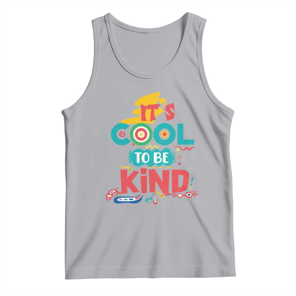 Pink Shirt Day Tank Top It's Cool To Be Kind Anti Bullying Choose Kindness TS02 Athletic Heather Print Your Wear