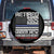 Police Retirement 2025 Spare Tire Cover Funny Retired Under New Management See Wife For Details TS10 No hole Black Print Your Wear