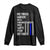 Police Retirement Long Sleeve Shirt Retired Under New Management See Wife For Details TS10 Black Print Your Wear