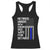 Police Retirement Racerback Tank Top Retired Under New Management See Wife For Details TS10 Black Print Your Wear