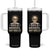 Pope Francis Inspirational Tumbler With Handle Build Bridges Not Walls TS02 One Size: 40 oz Black Print Your Wear