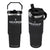 Pope Leo XIV Flip Straw Tumbler Peace Be With You All Catholic Church Subtle Cross TS10 One Size: 30 oz Black Print Your Wear