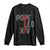 Pope Leo XIV Long Sleeve Shirt First American Pope Catholic Religious Cross TS11 Black Print Your Wear