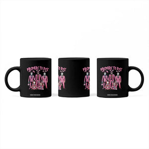 Prepare to Groovy Dye Funny Bunny Easter Coffee Mug Horror Dyeing Eggs TS02 Print Your Wear