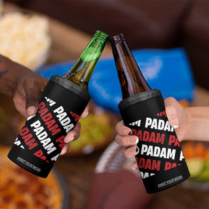 Pride Month 4 in 1 Can Cooler Tumbler Padam Padam Heartbeat LGBTQ TS10 Print Your Wear