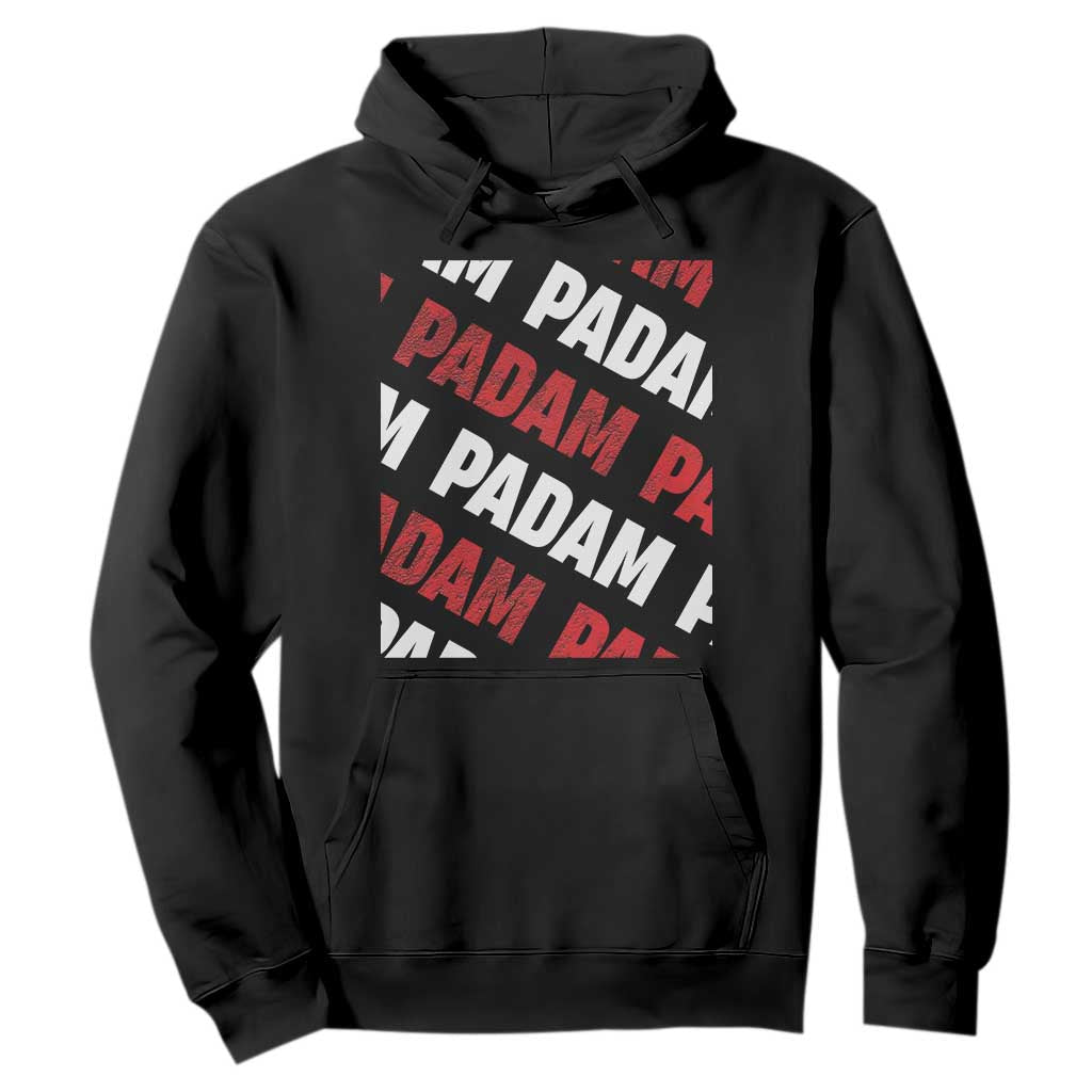 Pride Month Hoodie Padam Padam Heartbeat LGBTQ TS10 Black Print Your Wear
