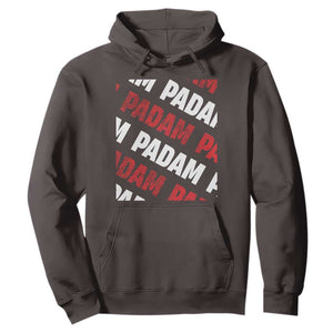 Pride Month Hoodie Padam Padam Heartbeat LGBTQ TS10 Dark Chocolate Print Your Wear