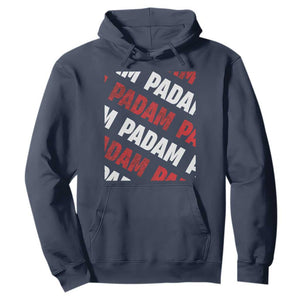 Pride Month Hoodie Padam Padam Heartbeat LGBTQ TS10 Navy Print Your Wear