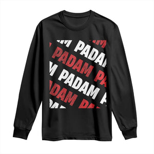 Pride Month Long Sleeve Shirt Padam Padam Heartbeat LGBTQ TS10 Black Print Your Wear