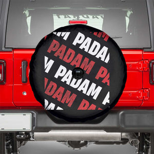 Pride Month Spare Tire Cover Padam Padam Heartbeat LGBTQ TS10 Black Print Your Wear