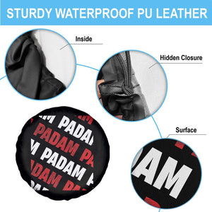 Pride Month Spare Tire Cover Padam Padam Heartbeat LGBTQ TS10 Print Your Wear