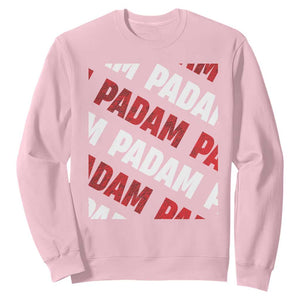 Pride Month Sweatshirt Padam Padam Heartbeat LGBTQ TS10 Light Pink Print Your Wear